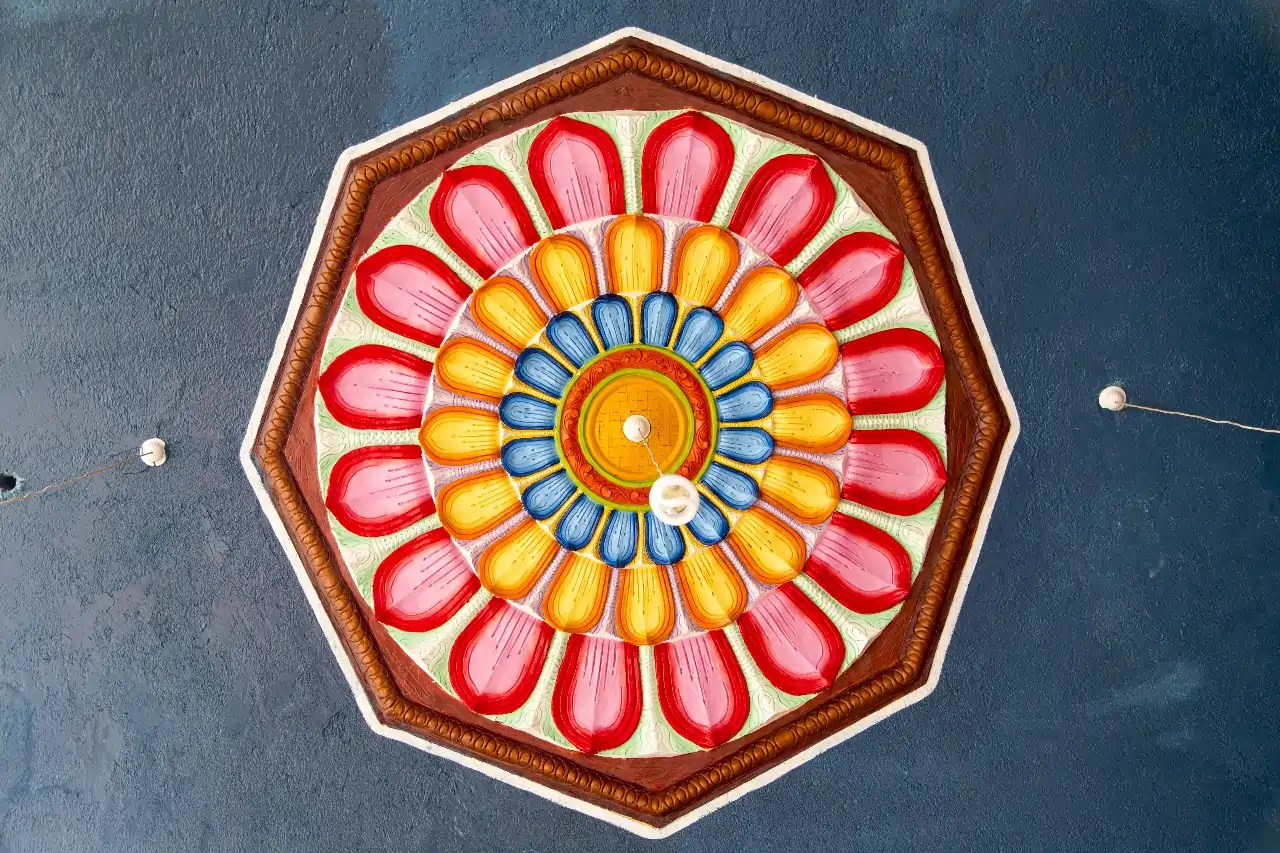 Geometric Rangoli Design